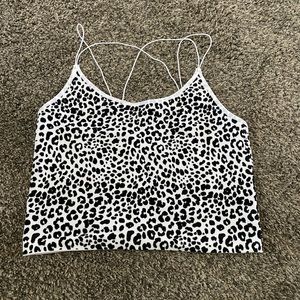Cross Back Tank Top